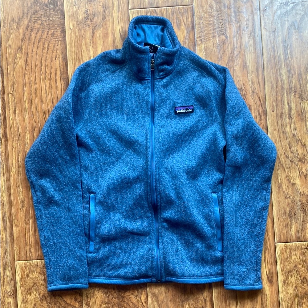 Patagonia women’s small Vibrant Blue zip up Jacket
